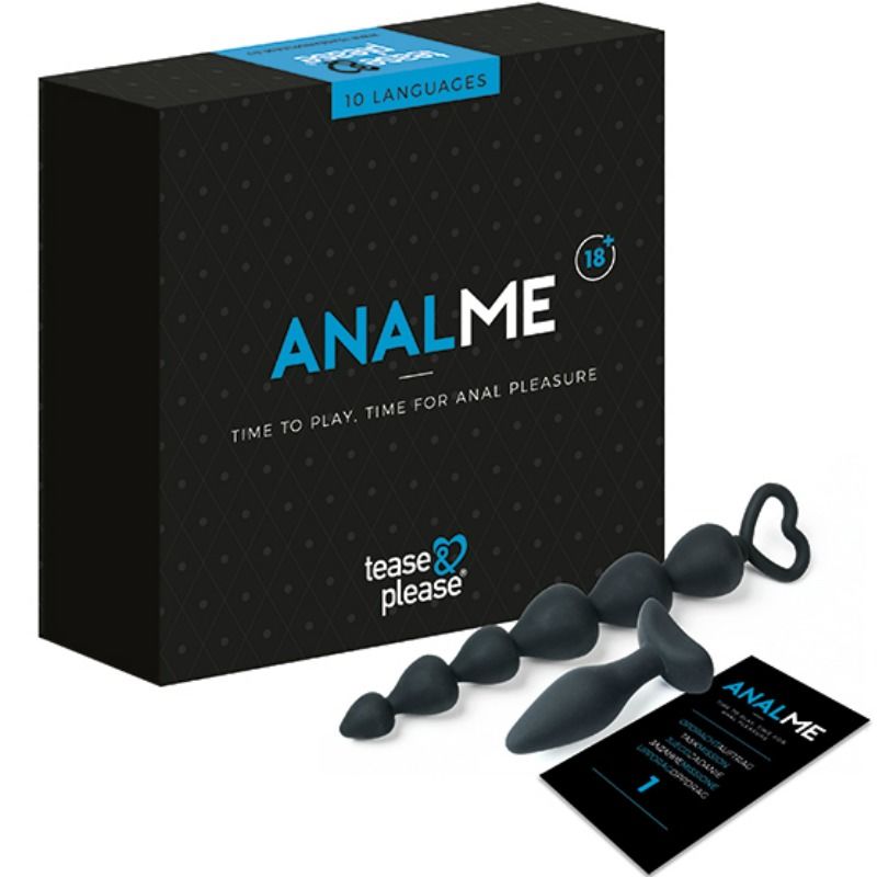 TEASE & PLEASE - CONJUNTO ERÓTICO TIME TO PLAY ANAL ME