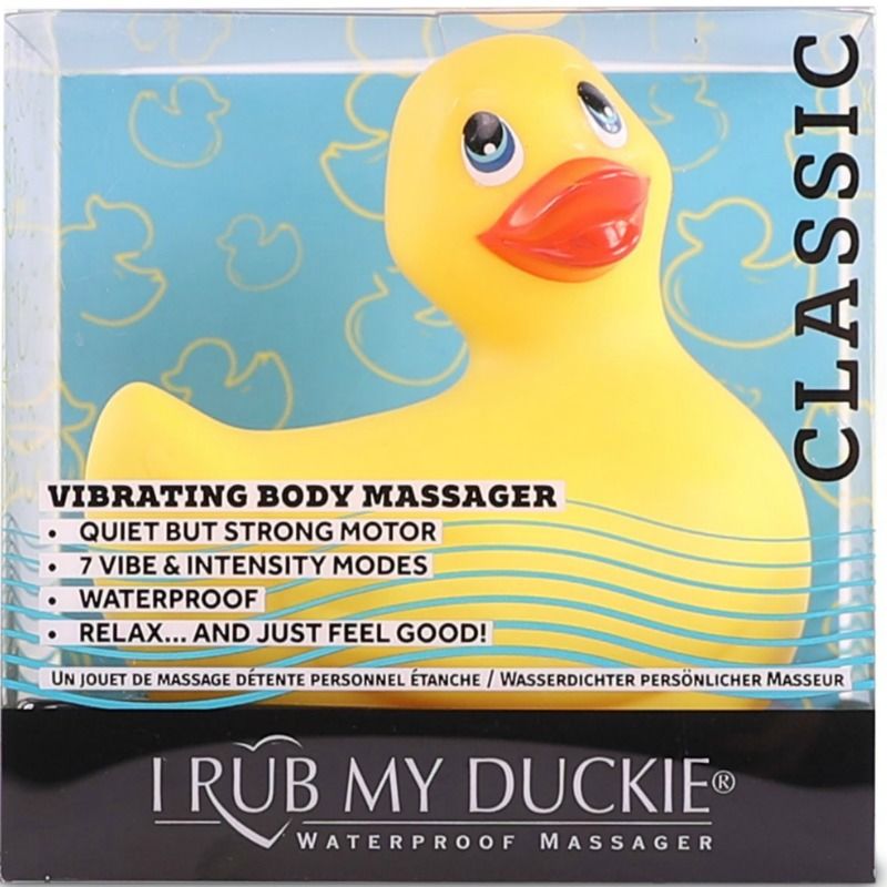 BIG TEASE TOYS - I RUB MY DUCK CLASSIC PATO VIBRADOR AMARELO