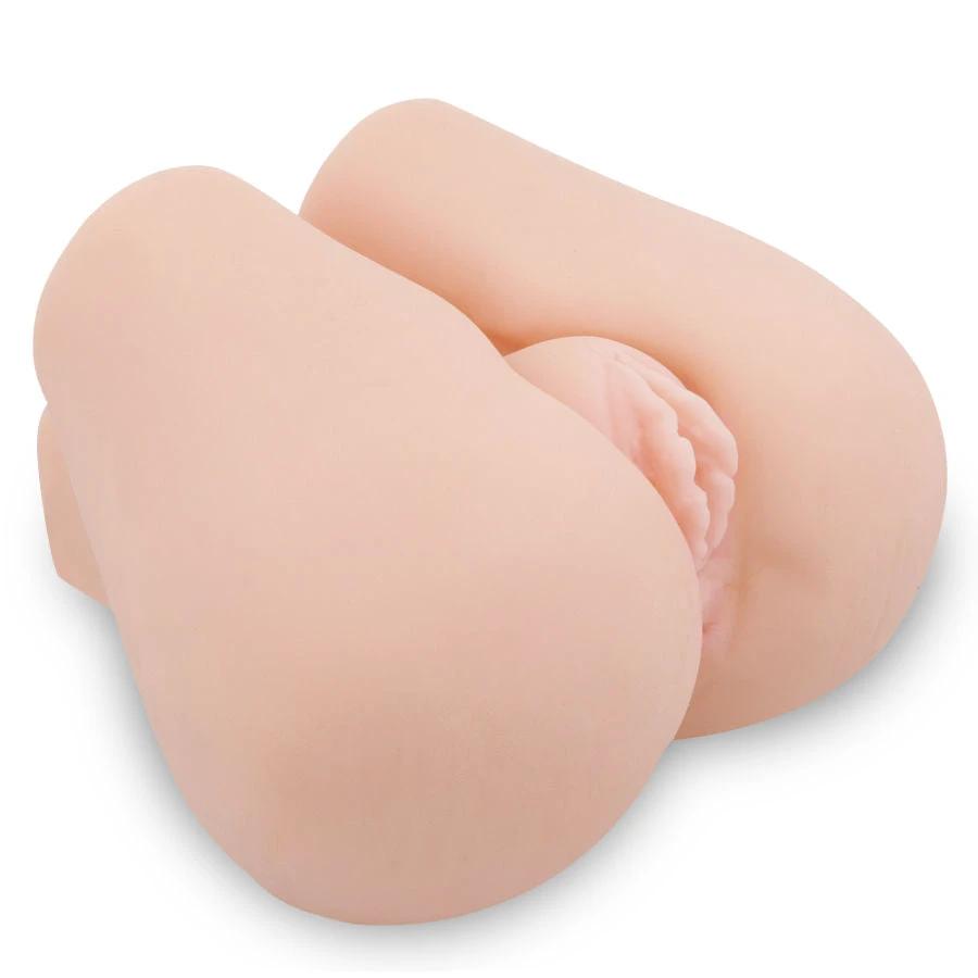 VÁGINA E ÂNUS REALÍSTICOS COM VIBRAÇÃO POSIÇÃO 3 - Sex Shop Sexy
