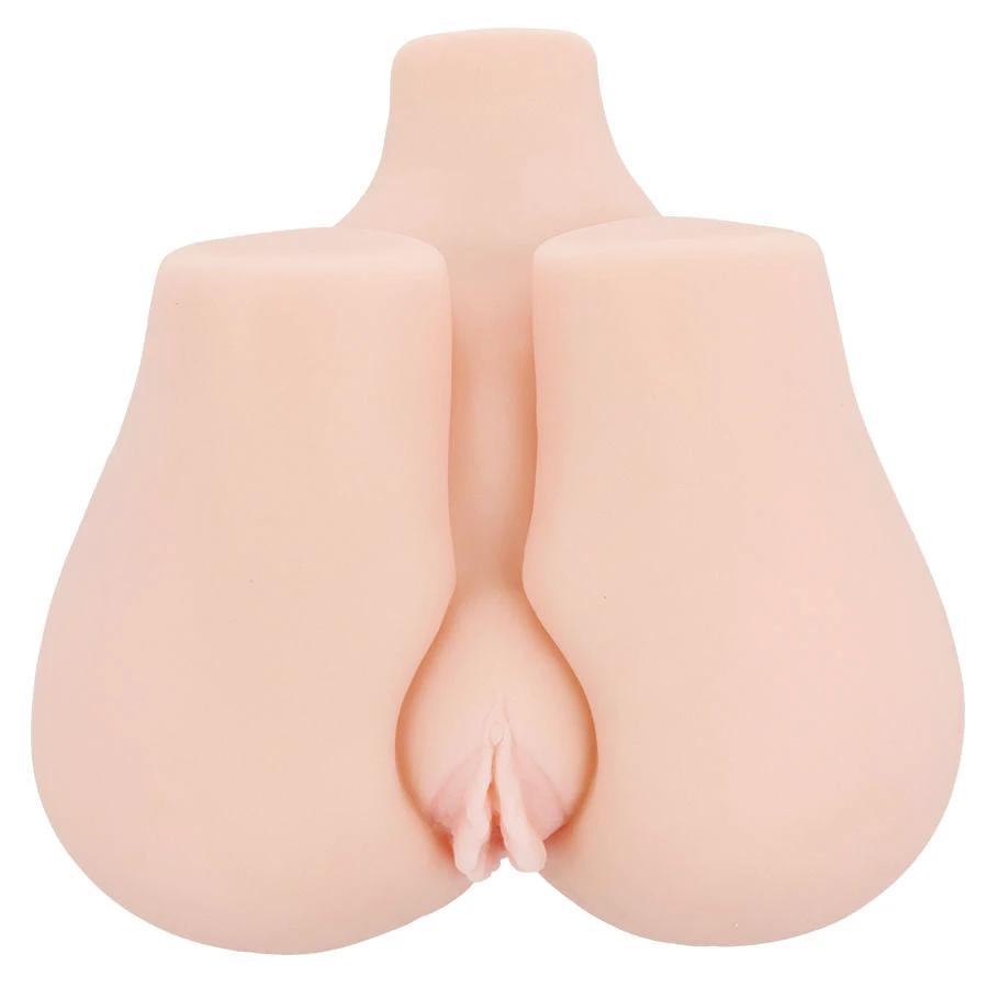 VÁGINA E ÂNUS REALÍSTICOS COM VIBRAÇÃO POSIÇÃO 3 - Sex Shop Sexy