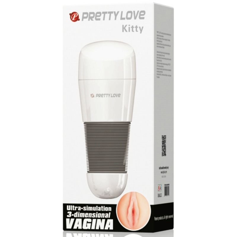 PRETTY LOVE - KITTY MASTURBADOR BRANCO VAGINA 2