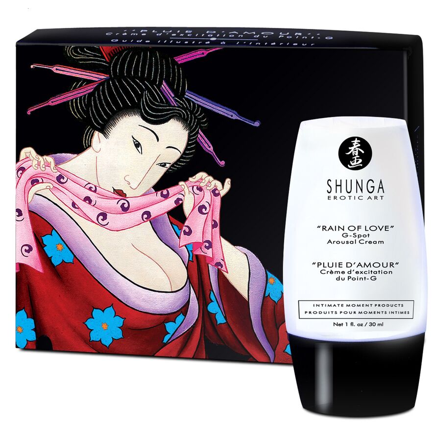 SHUNGA - CHUVA DE AMOR CREME ESTIMULANTE DO PONTO G - Sex Shop Sexy