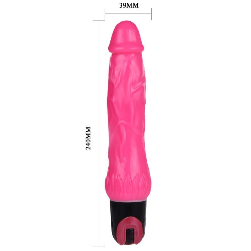 BAILE - VIBRADOR MULTIVELOCIDAD DAAPLY PLEASURE MORADO