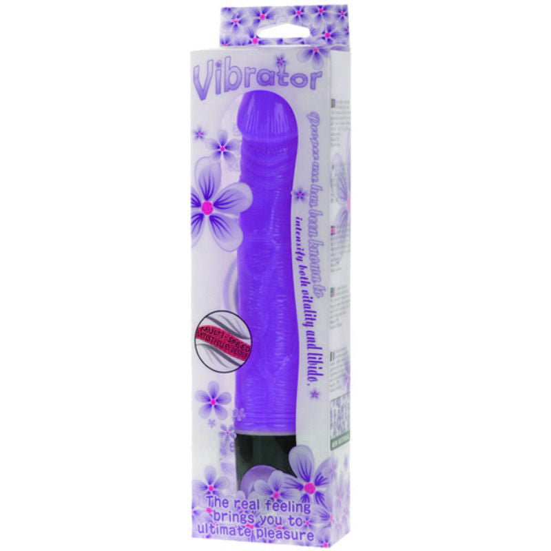 BAILE - VIBRADOR MULTIVELOCIDADE 21.5 CM ROXO - Sex Shop Sexy