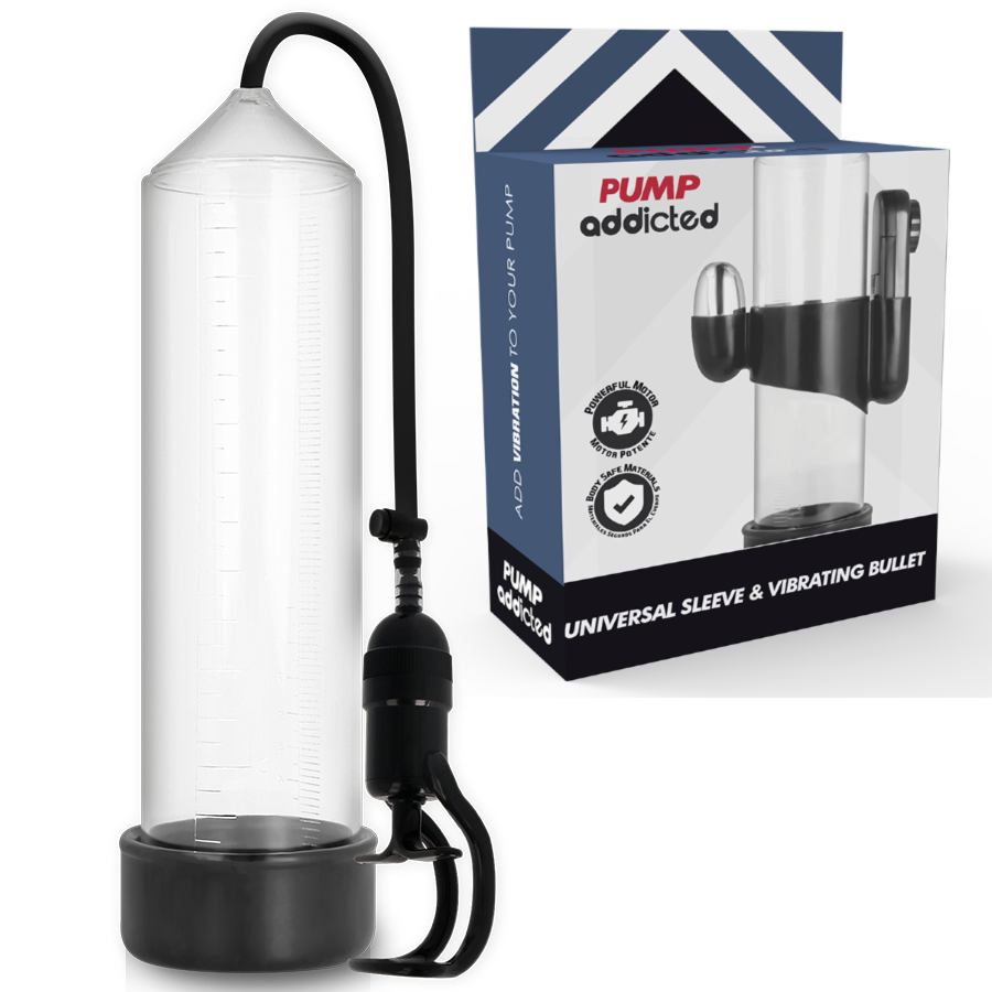 PUMP ADDICTED - RX5 VIBRADOR TRANSPARENTE