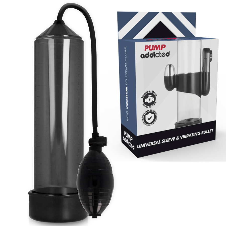 PUMP ADDICTED - RX3 VIBRADOR PRETO
