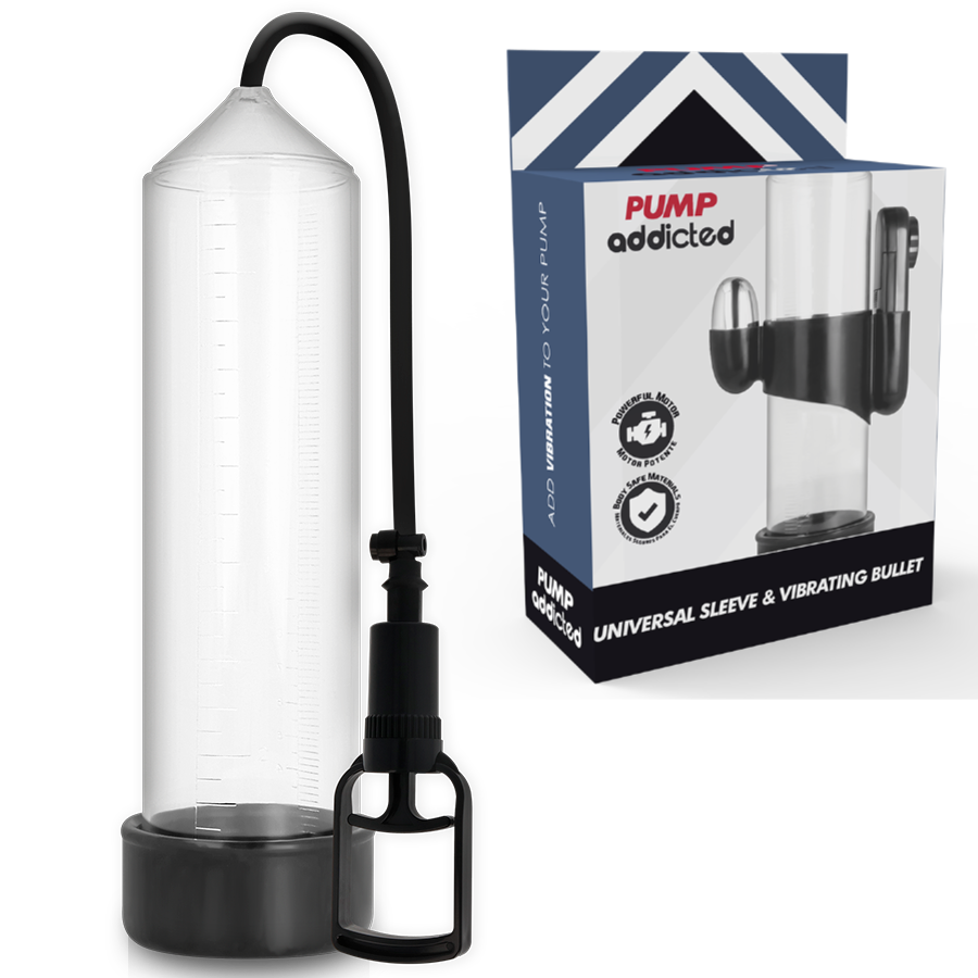 Pump Addicted - Vibrador Transparente Rx7
