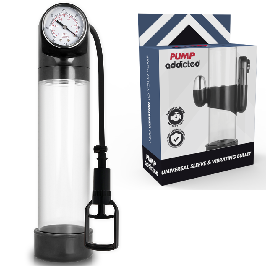 Pump Addicted - Vibrador Transparente Rx9