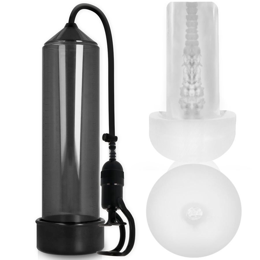 Pump Addicted - Rx5 Preto Com Masturbador