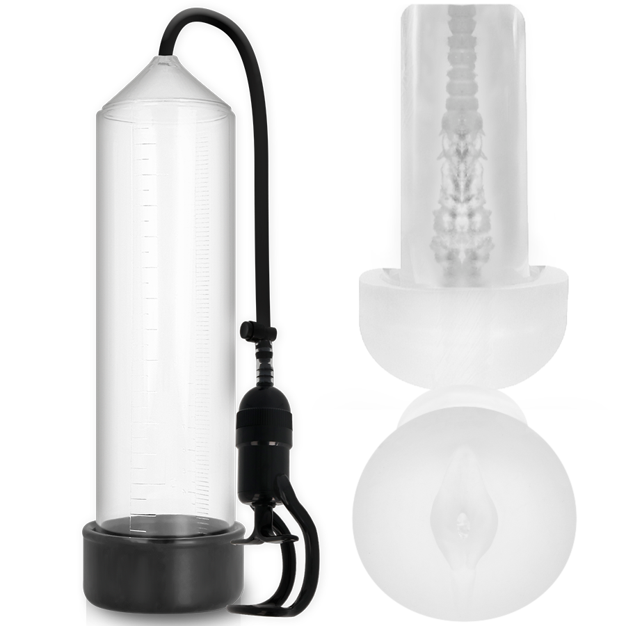 Pump Addicted - Rx5 Transparente Com Masturbador