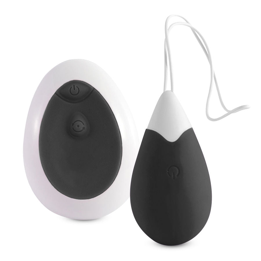 INTENSE - JAN OVO VIBRADOR CONTROLO REMOTO PRETO
