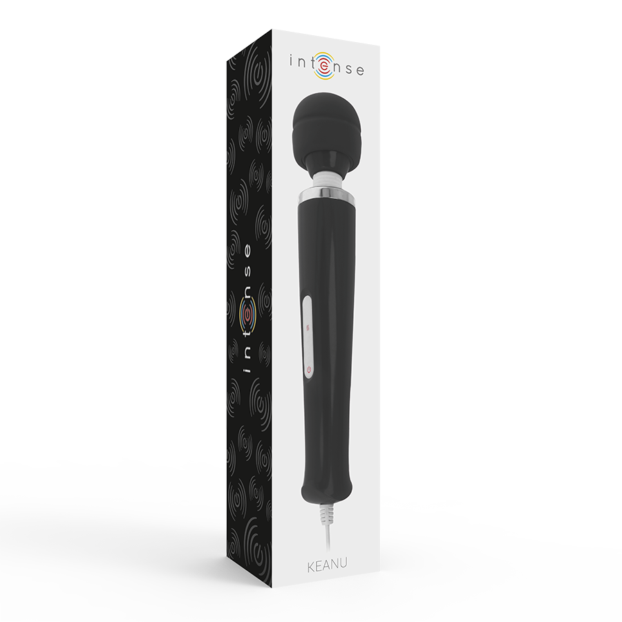 INTENSE - KEANU WAND MASSAGEADOR PRETO