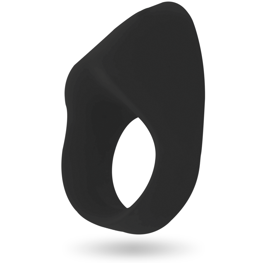 Intense - Anel Vibrador Recarregvel Oto Preto