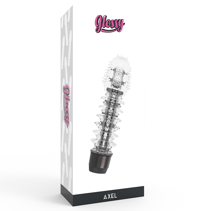 GLOSSY - AXEL VIBRADOR PRETO