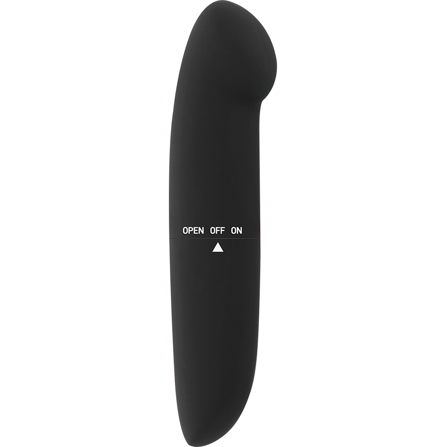 Glossy - Vibrador Phil Preto