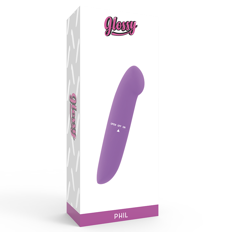 GLOSSY - PHIL VIBRADOR LILÁS