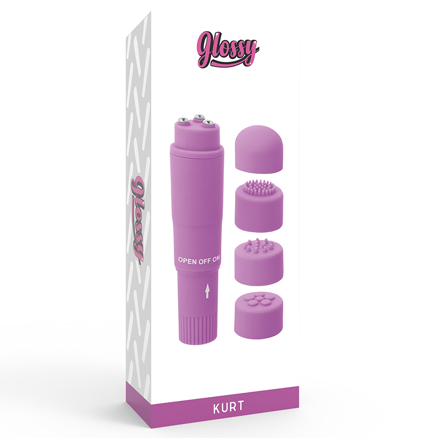 GLOSSY - POCKET KURT ESTIMULADOR LILÁS