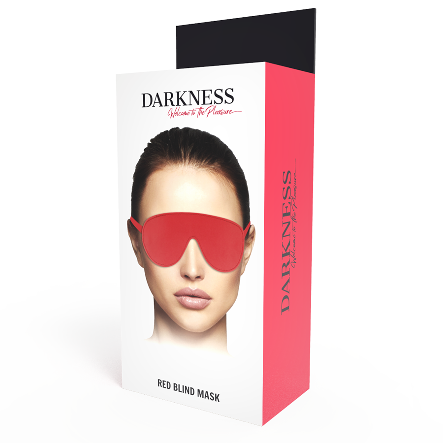 Darkness - Mscara Vermelha De Alta Qualidade