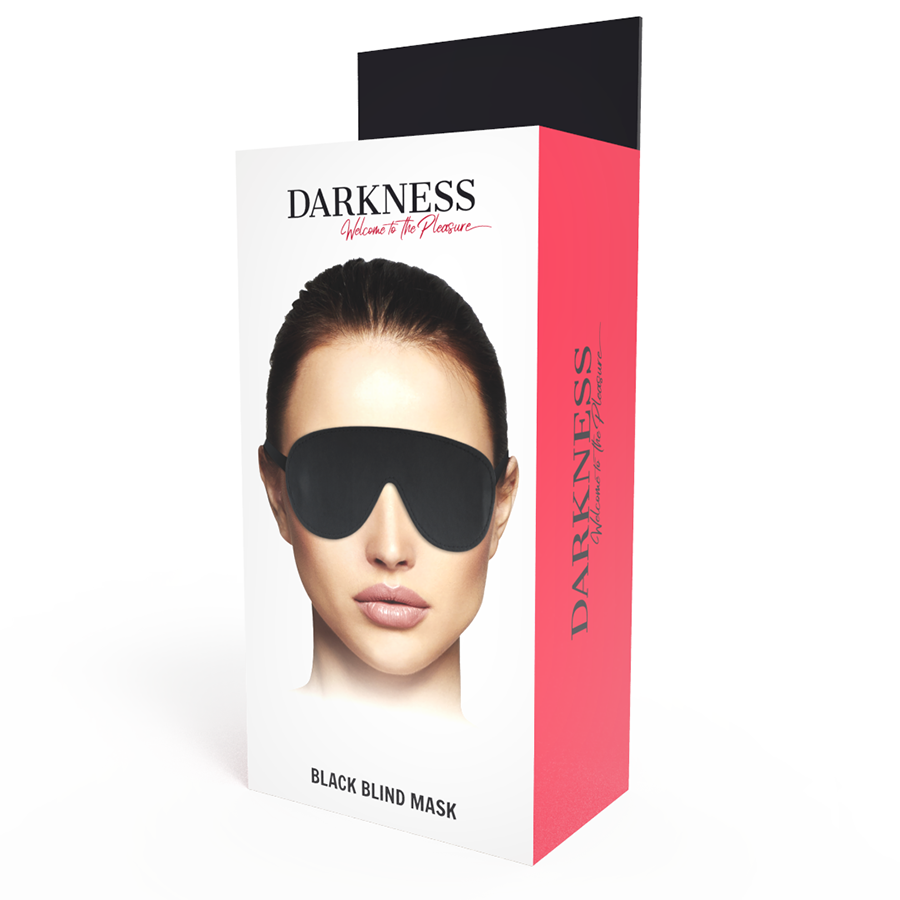 DARKNESS - MÁSCARA ALTA QUALIDADE PRETA