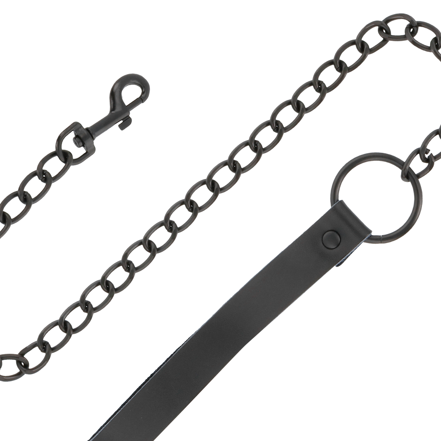COLAR COM CORRENTE PRETO