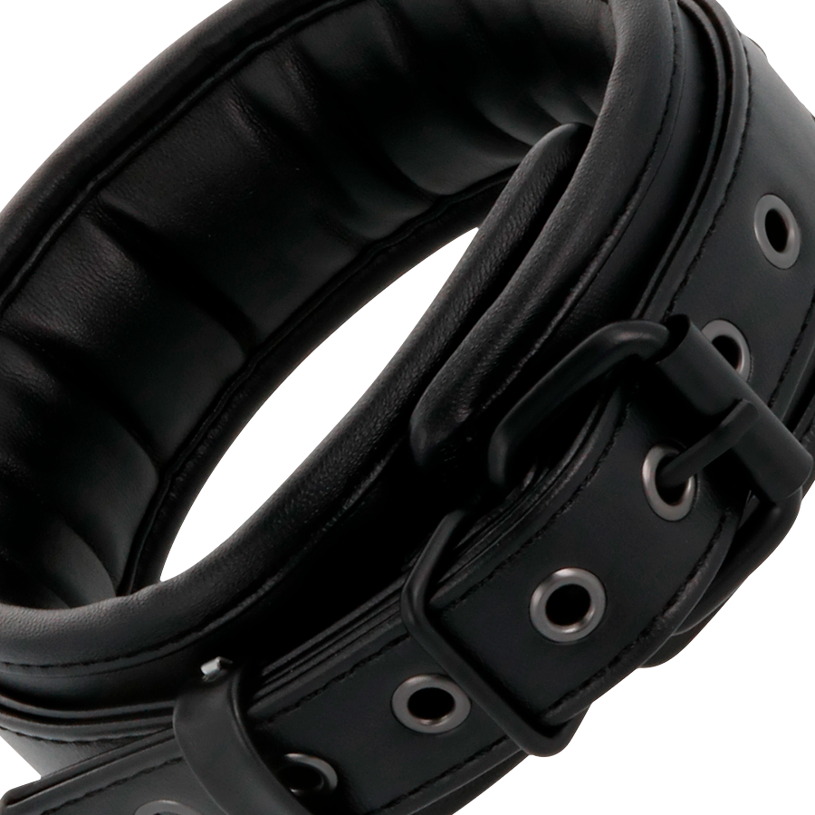 Darkness - Colar Preto Com Corrente