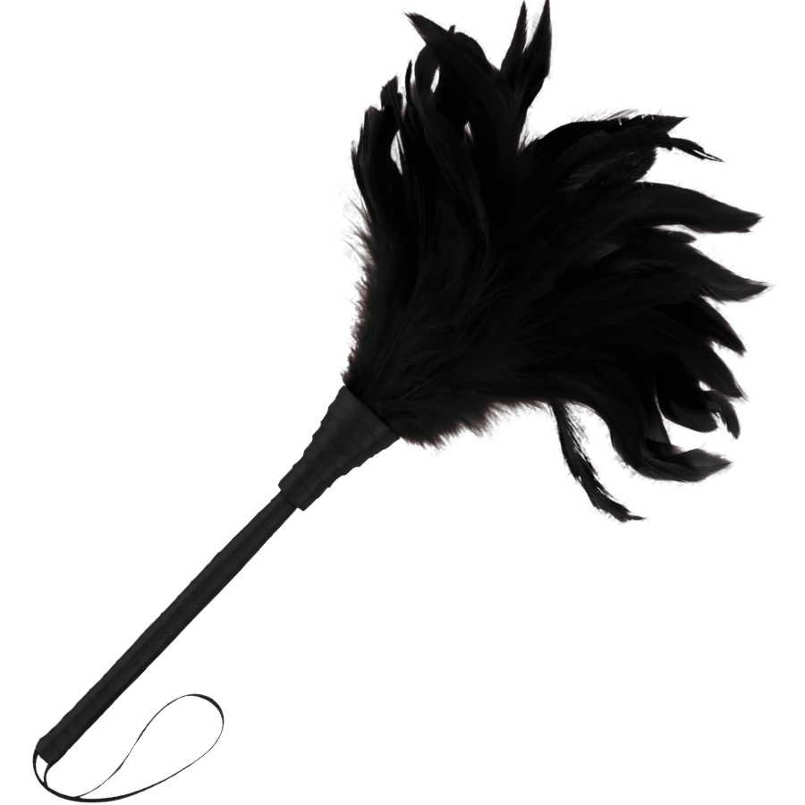 DARKNESS - PLUMA ESTIMULADORA PRETA LUX