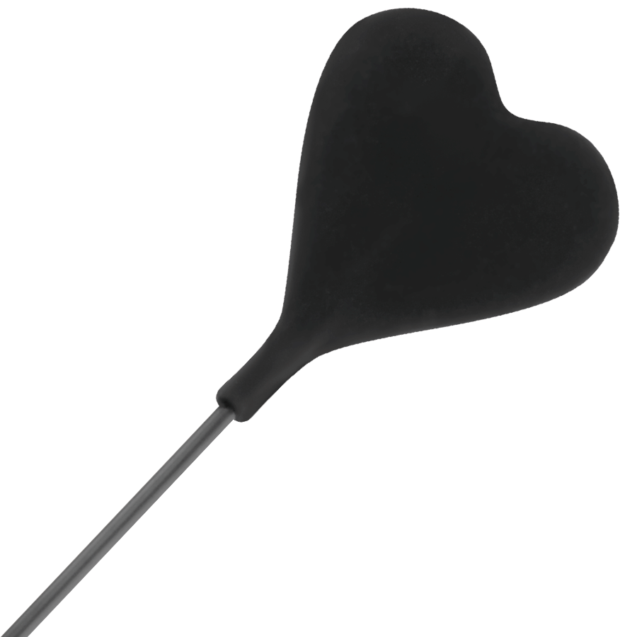 DARKNESS - FUSTA COM PLUMA LOVE PRETA 40 CM