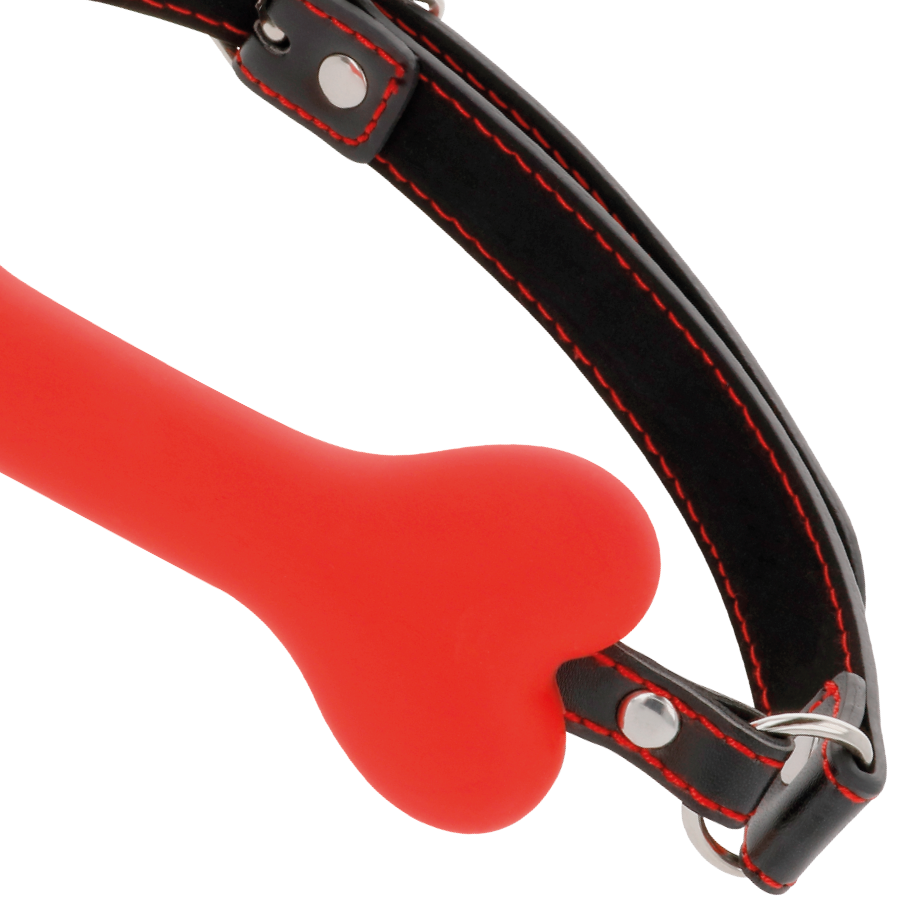DARKNESS - MORDOMIA SILICONE OSSO VERMELHO