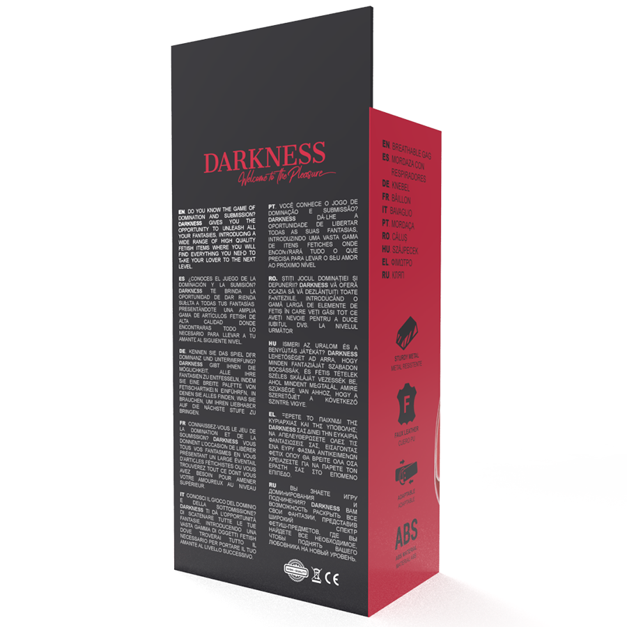 DARKNESS - MORDOMIA RESPIRÁVEL VERMELHO