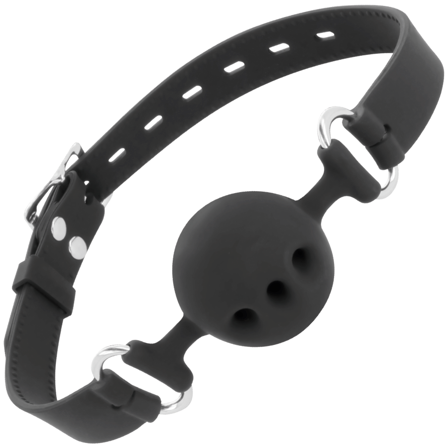 DARKNESS - MORDOMIA RESPIRÁVEL SILICONE PRETO