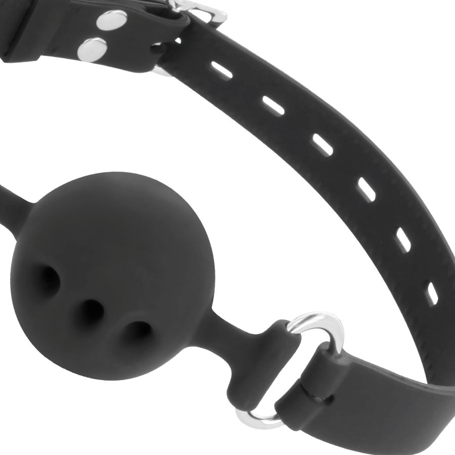 DARKNESS - MORDOMIA RESPIRÁVEL SILICONE PRETO