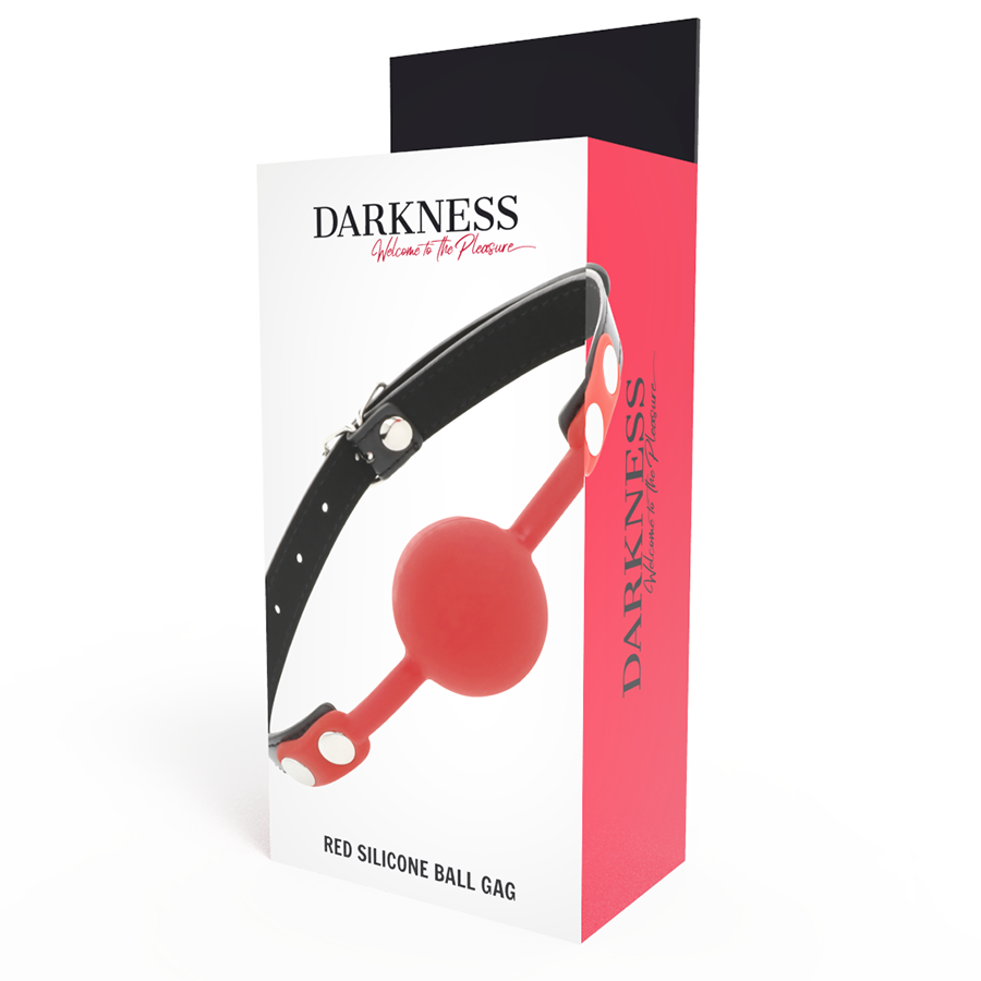 DARKNESS - MORDOMIA SILICONE VERMELHO