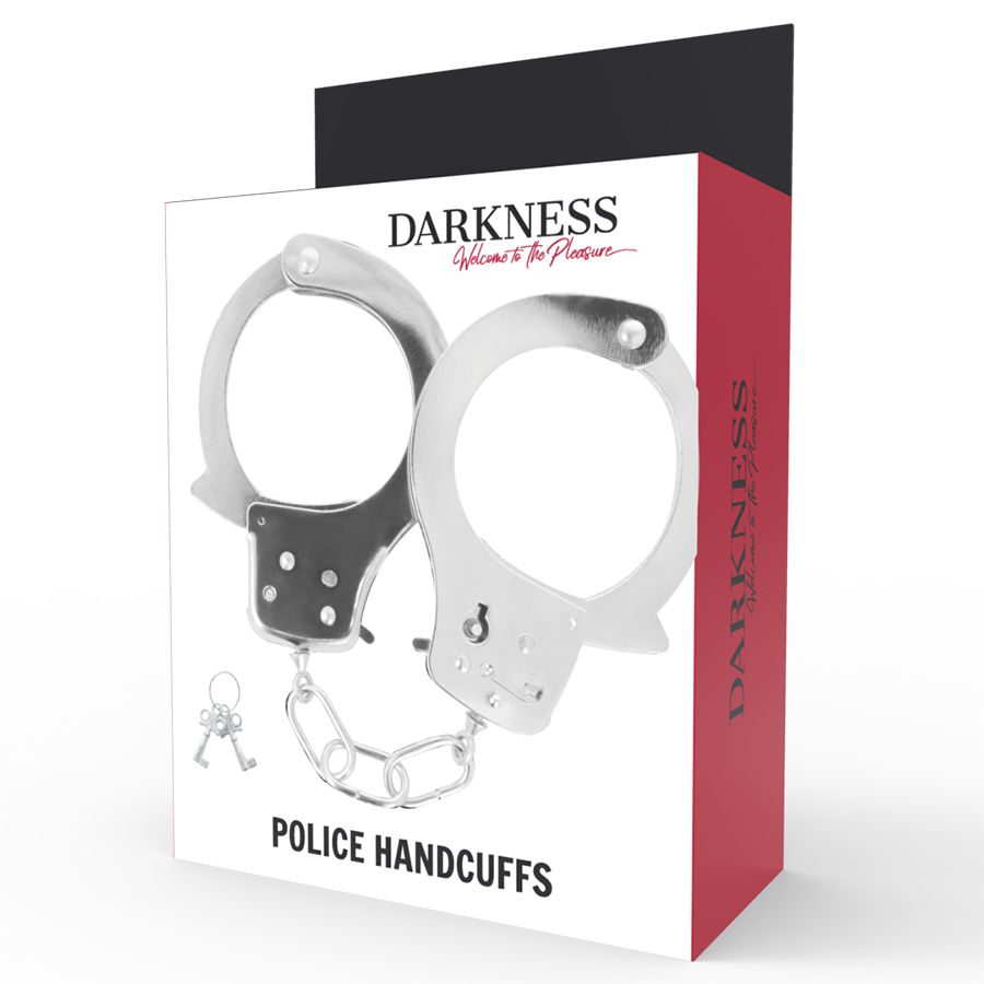 Darkness - Algemas De Metal Com Chaves