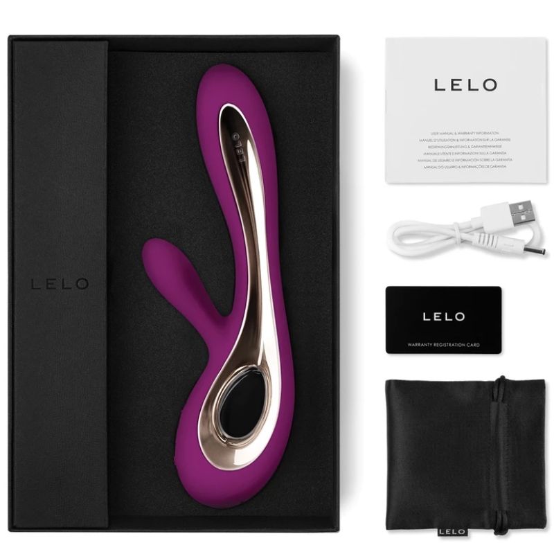 LELO - SORAYA 2 VIBRADOR RABBIT ROXO