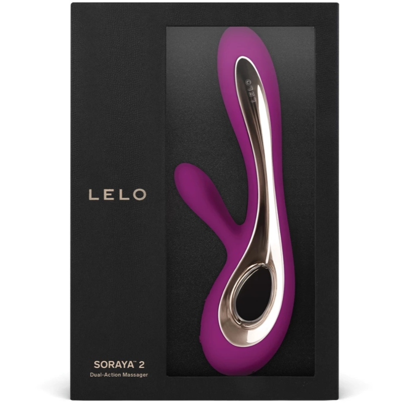 LELO - SORAYA 2 VIBRADOR RABBIT ROXO
