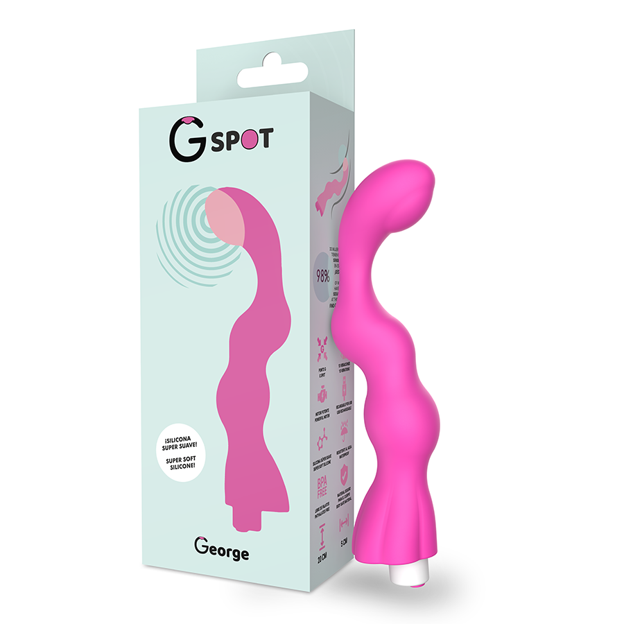 G-Spot - George Vibrador Gum Rosa