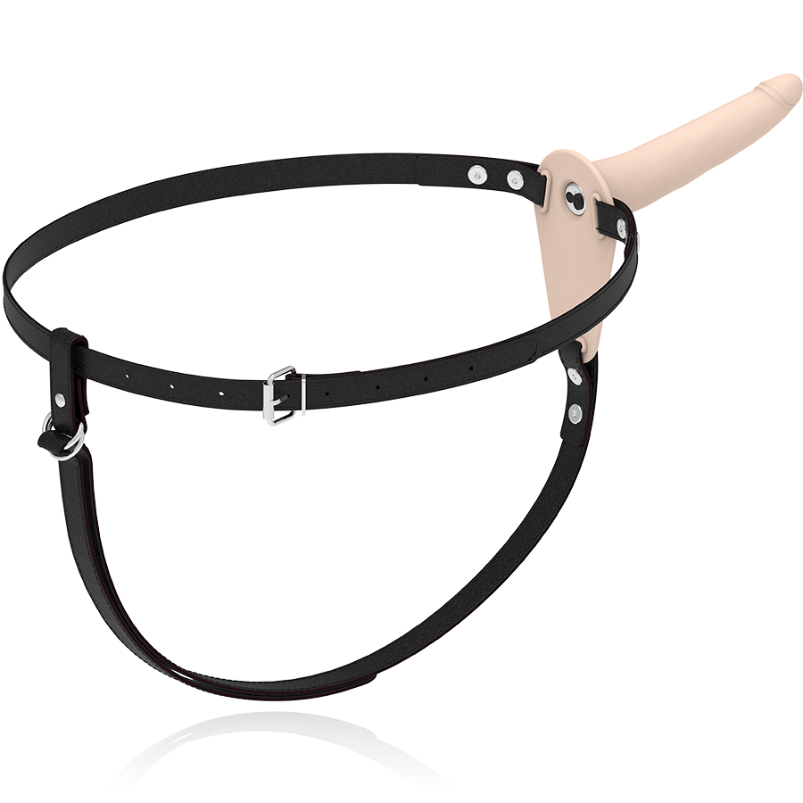 Fetish Submissive Harness - Vibrador De Silicone De Carne 15 Cm