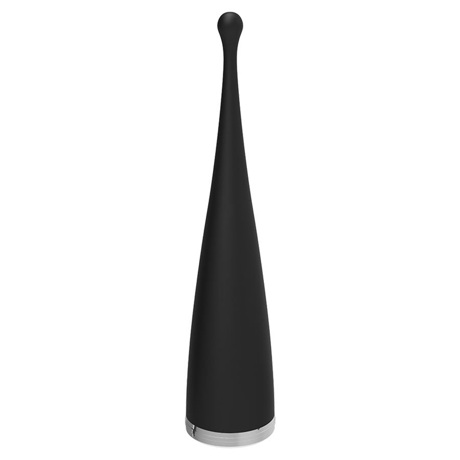 BRILLY GLAM - SPOT VIBE ESTIMULADOR CLITORIANO ORGÁSMICO SILICONE PRETO