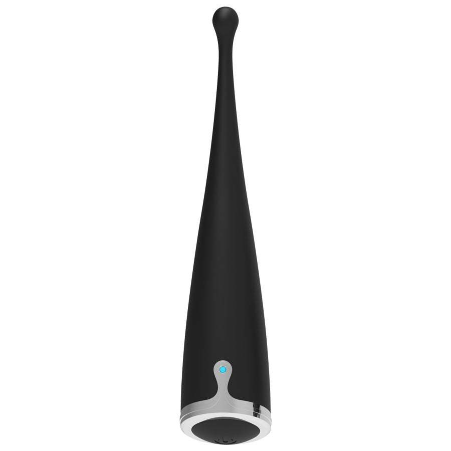 BRILLY GLAM - SPOT VIBE ESTIMULADOR CLITORIANO ORGÁSMICO SILICONE PRETO