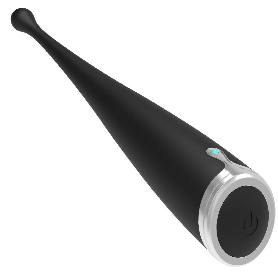BRILLY GLAM - SPOT VIBE ESTIMULADOR CLITORIANO ORGÁSMICO SILICONE PRETO