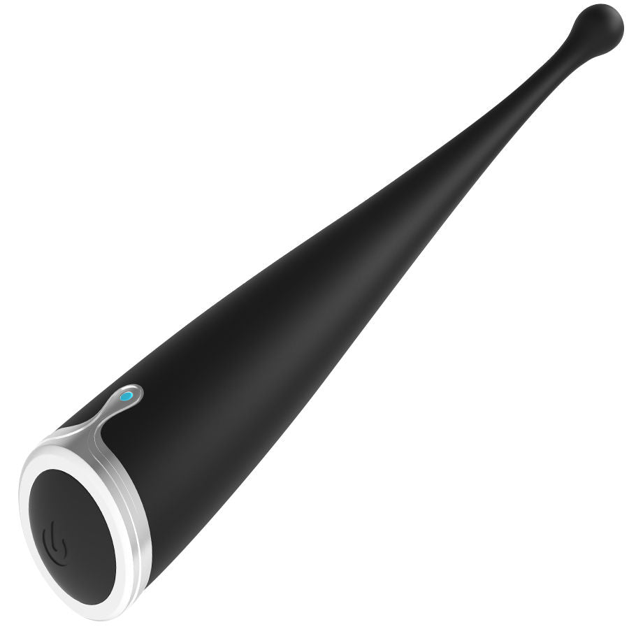 BRILLY GLAM - SPOT VIBE ESTIMULADOR CLITORIANO ORGÁSMICO SILICONE PRETO