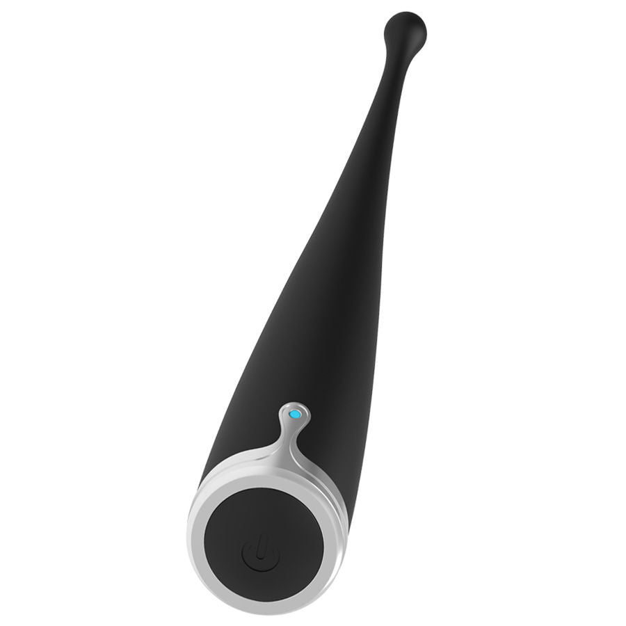 BRILLY GLAM - SPOT VIBE ESTIMULADOR CLITORIANO ORGÁSMICO SILICONE PRETO
