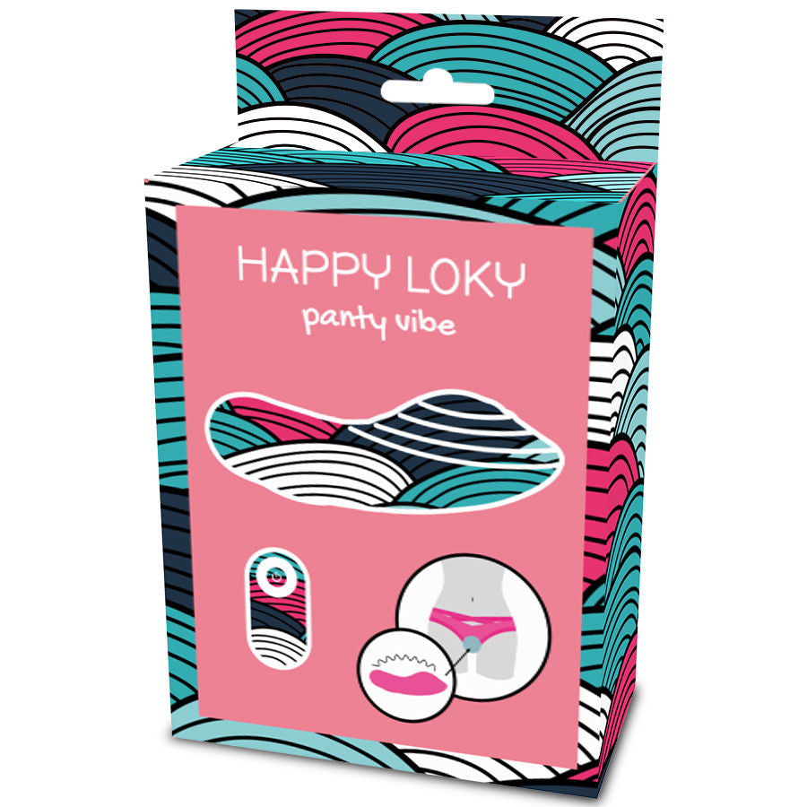HAPPY LOKY - CALCINHA VIBRADOR COM CONTROLO REMOTO
