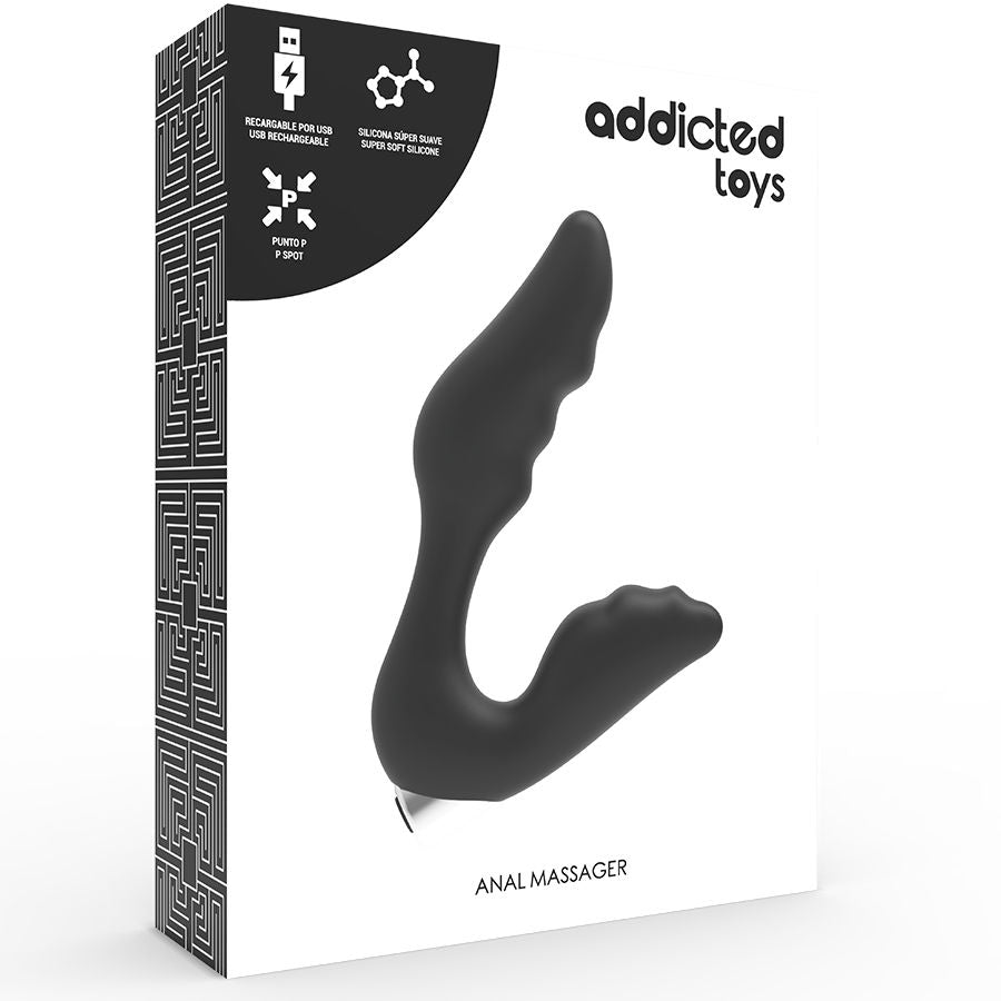 Addicted Toys - Vibrador Prosttico Recarregvel Modelo 6 - Preto