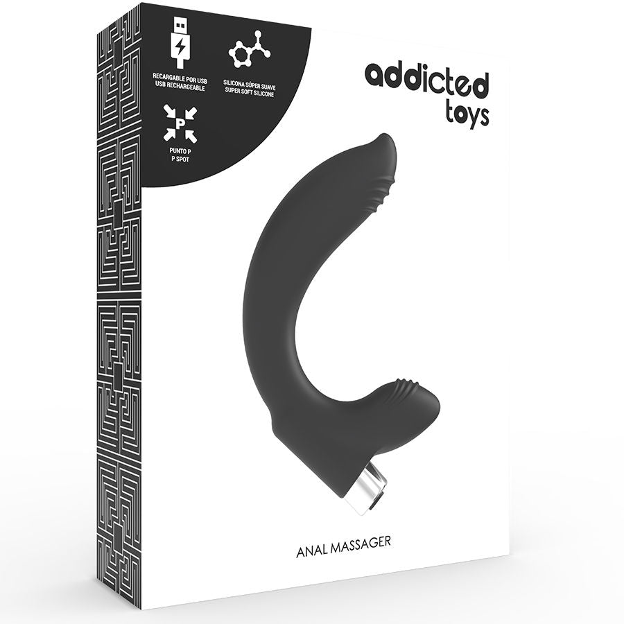 Addicted Toys - Vibrador Prosttico Recarregvel Modelo 7 - Preto