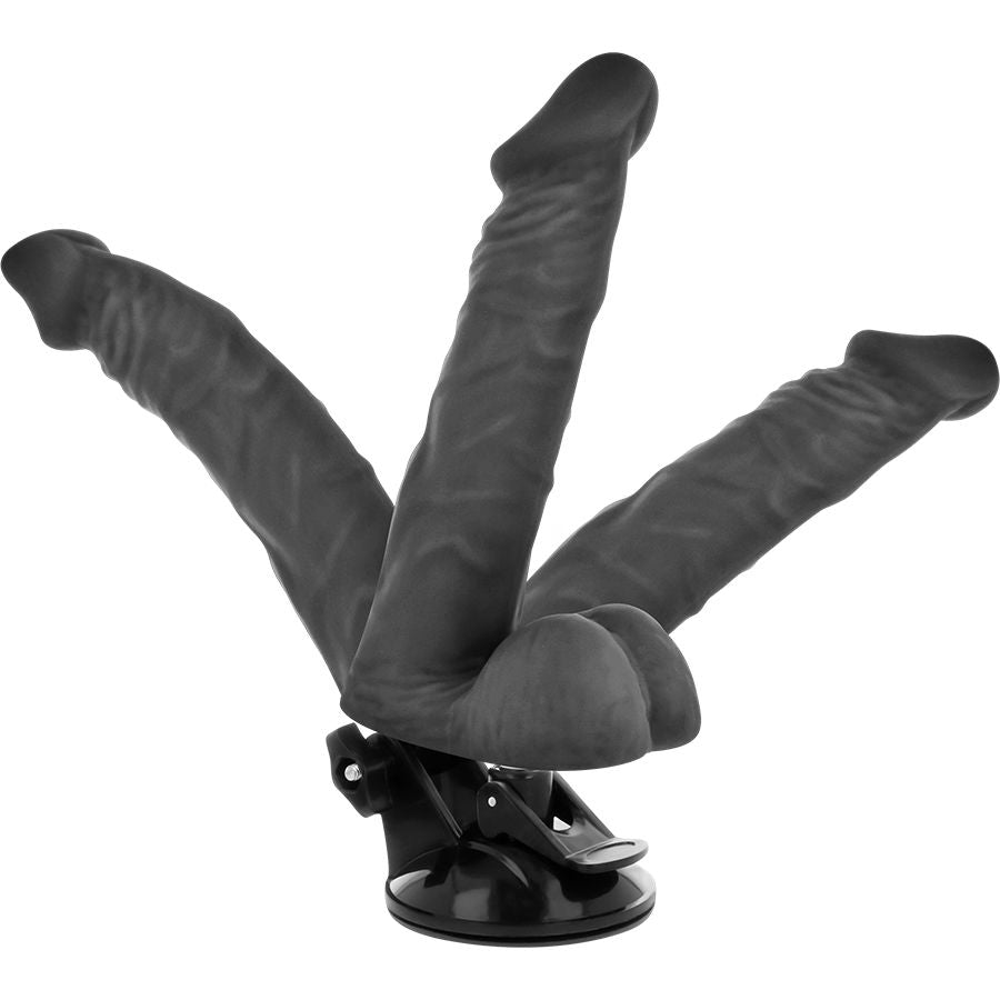 BASECOCK - REALISTIC ARTICULATED VIBRATOR WITH NATURAL REMOTE CONTROL 20 CM -O- 4.5 CM