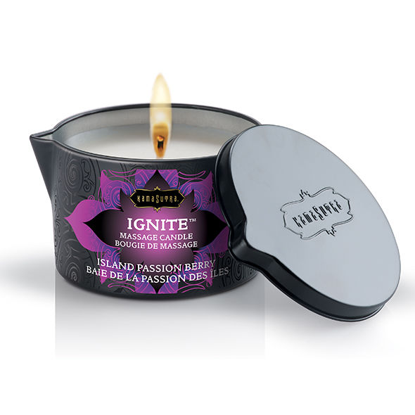 KAMASUTRA - VELA DE MASSAGEM ILHA DA PAIXÃO 170 GR - Sex Shop Sexy