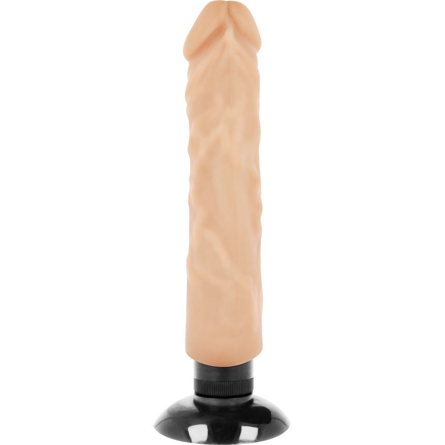 BASECOCK - REALISTIC 2-IN-1 NATURAL VIBRATOR 20 CM -O- 4 CM