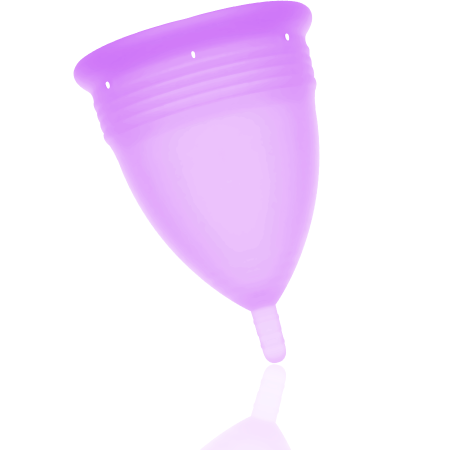 STERCUP - COPO MENSTRUAL FDA SILICONE LILÁS - TAMANHO L