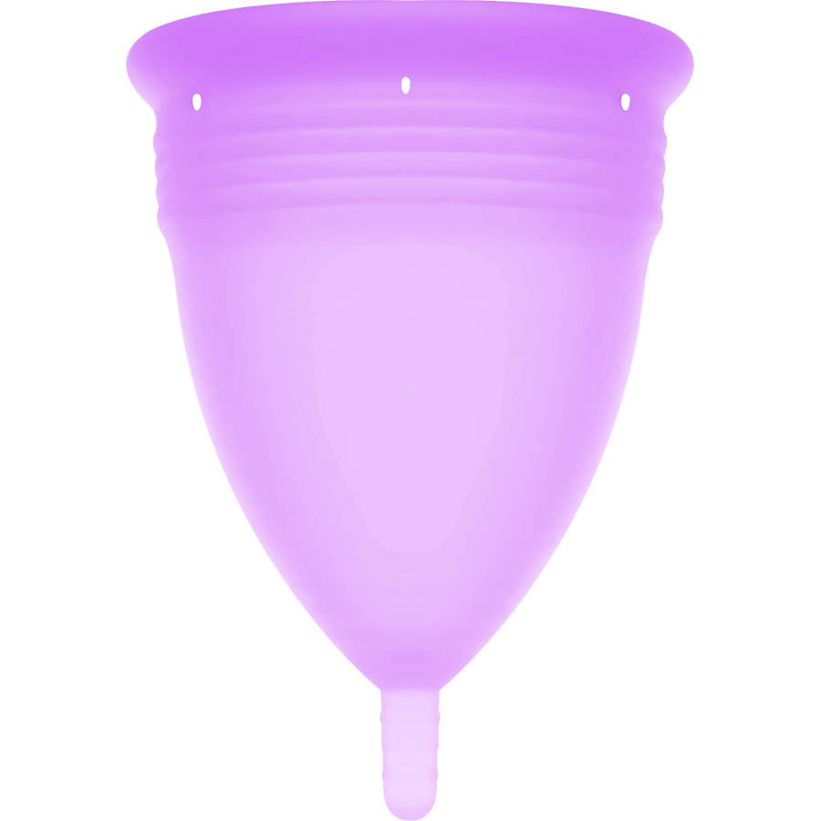 STERCUP - COPO MENSTRUAL FDA SILICONE LILÁS - TAMANHO L